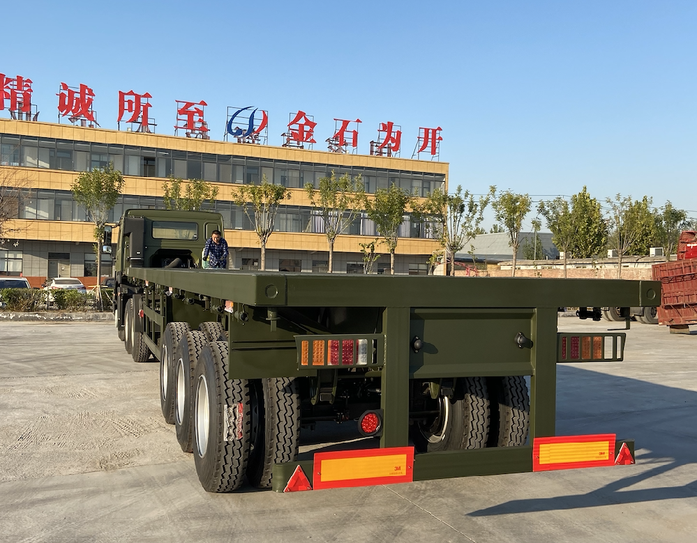 集装箱平板半挂车