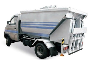 Small dump truck