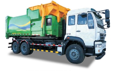 Kitchen garbage truck