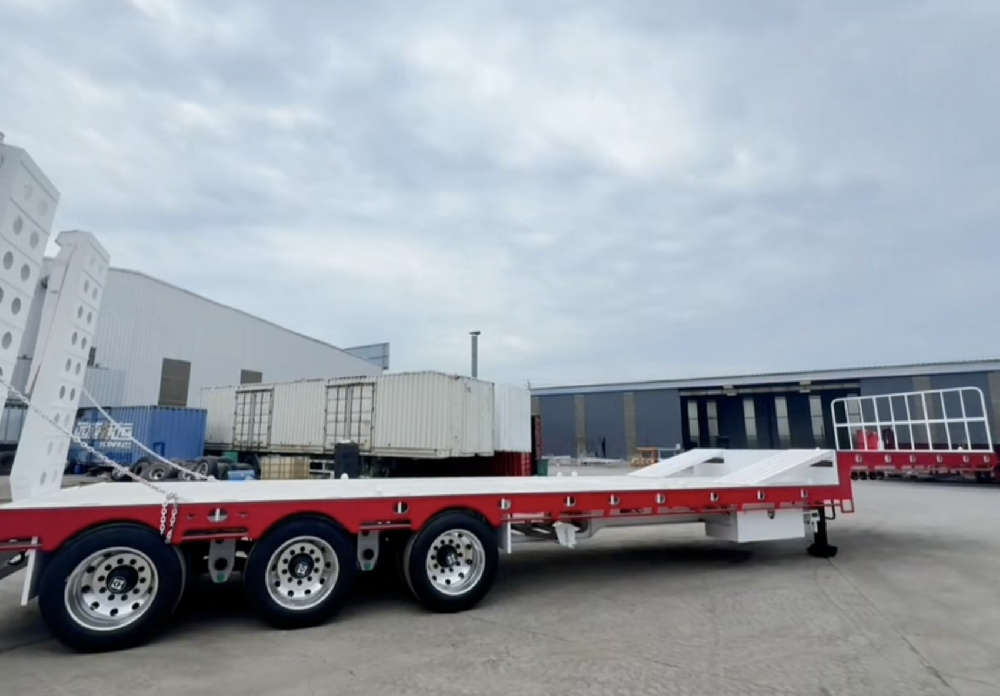 3轴空气悬挂KH车桥，出口澳大利亚低平板